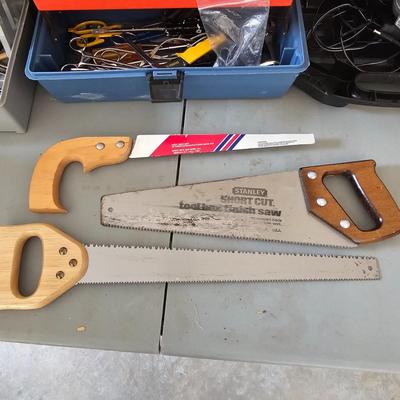 Tool Boxes & Large Assortment of Tools (G-JS)