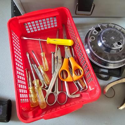 Tool Boxes & Large Assortment of Tools (G-JS)