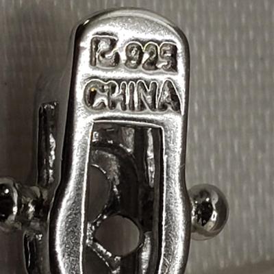 Five Stone/Sterling Pendant Necklaces With Matching Bracelet and More (ST-KD)