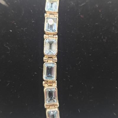 Five Stone/Sterling Pendant Necklaces With Matching Bracelet and More (ST-KD)