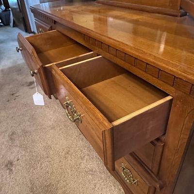 Master Dresser and Mirror