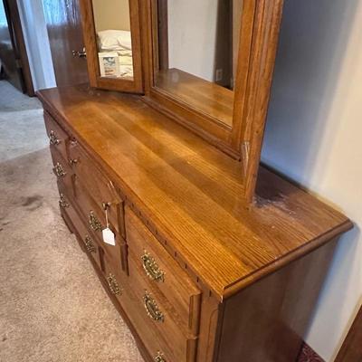 Master Dresser and Mirror