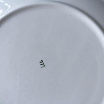 Lot 20 Lefton American Rose Luncheon Plates
