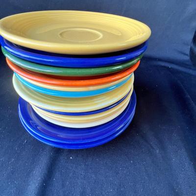 Lot 26 Vintage Fiesta plates lot