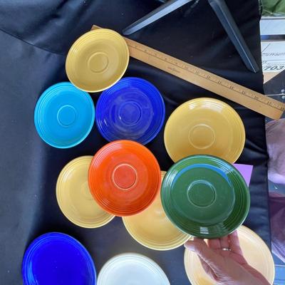 Lot 26 Vintage Fiesta plates lot