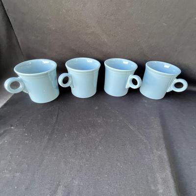 Lot 28 Fiesta Periwinkle mugs