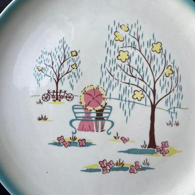 Lot 36 California Pottery trays