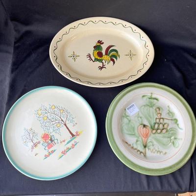 Lot 36 California Pottery trays