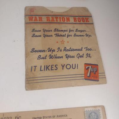 Collection of War Ration Stamp Books