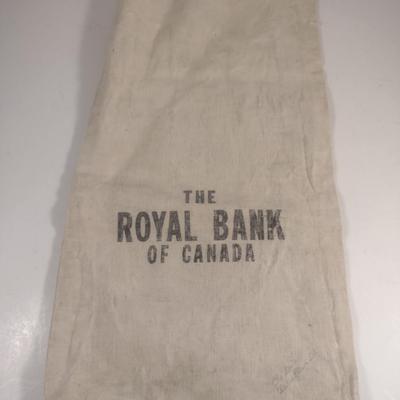 The Royal Bank of Canada Canvas Bank Bag