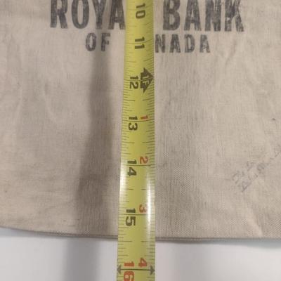 The Royal Bank of Canada Canvas Bank Bag