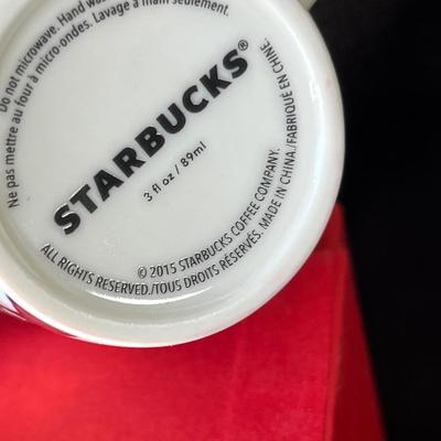 Lot 49 Starbucks mini mugs