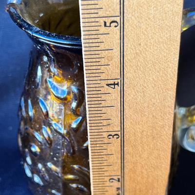 Lot 50 Amber Glass lot