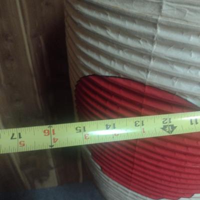 Asian Paper Lantern- Expands to Approx 25 3/4" Tall