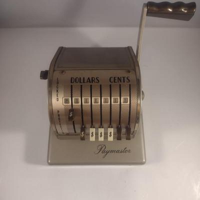 Vintage Paymaster Check Writer- Series X-900