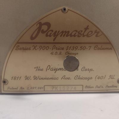 Vintage Paymaster Check Writer- Series X-900