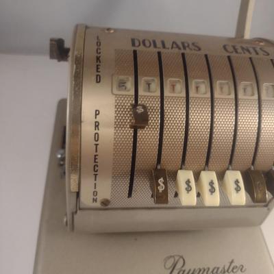 Vintage Paymaster Check Writer- Series X-900