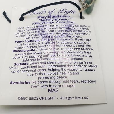 13 Seeds of Light Gem Necklaces (ST-KD)