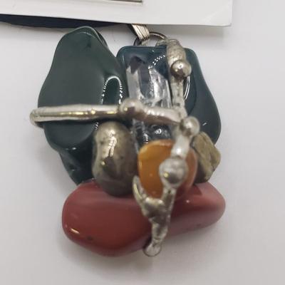 13 Seeds of Light Gem Necklaces (ST-KD)