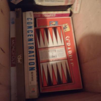 Collection of Board Games- Mostly Vintage