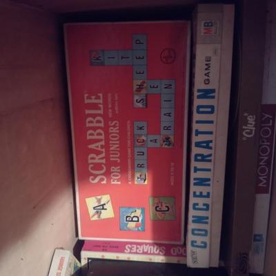 Collection of Board Games- Mostly Vintage
