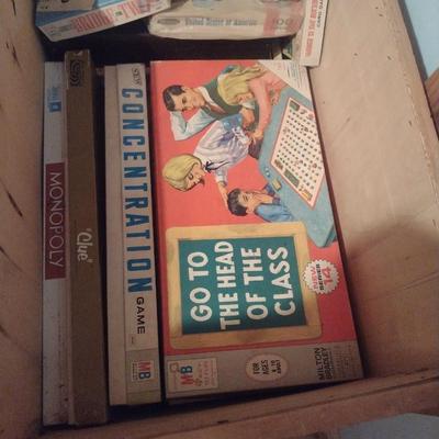 Collection of Board Games- Mostly Vintage