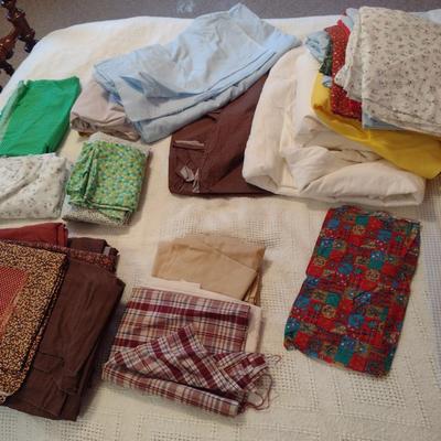 Collection of Fabric for Sewing/ Crafting (#1)