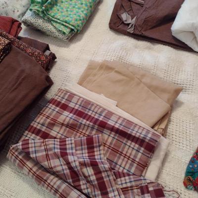 Collection of Fabric for Sewing/ Crafting (#1)