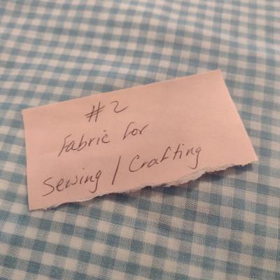 Collection of Fabric for Sewing/Crafting (#2)