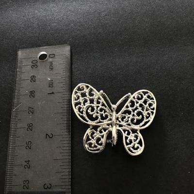 Jerry’s vintage butterfly brooch pin