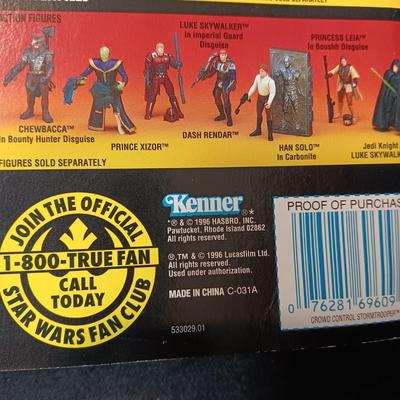 TWO 1996 STAR WARS ACTION FIGURES