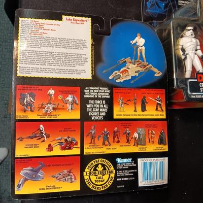 TWO 1996 STAR WARS ACTION FIGURES