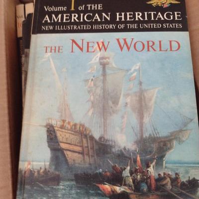 The American Heritage New Illustrated History of the United States Books- Published 1963