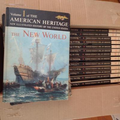 The American Heritage New Illustrated History of the United States Books- Published 1963