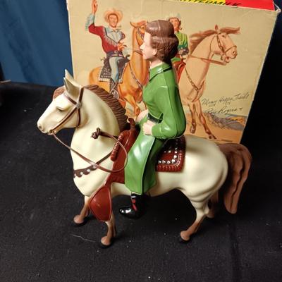DALE EVANS AND HER HORSE BUTTERMILK A HARTLAND CREATION