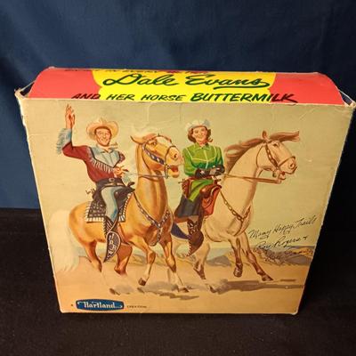 DALE EVANS AND HER HORSE BUTTERMILK A HARTLAND CREATION