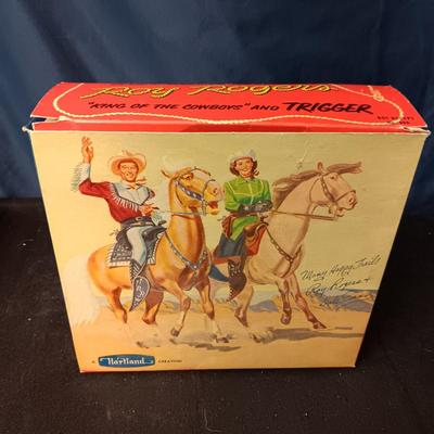 ROY ROGERS "KING OF THE COWBOYS" AND TRIGGER A HARTLAND CREATION