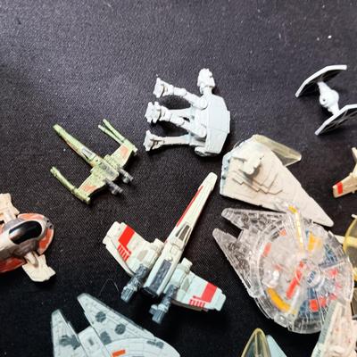 A COLLECTION OF STAR WARS MICRO MACHINES