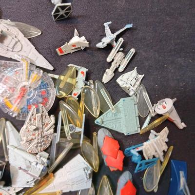 A COLLECTION OF STAR WARS MICRO MACHINES