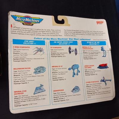 SEALED STAR WARS BATTLE PACKS #5 AND MICRO MACHINES