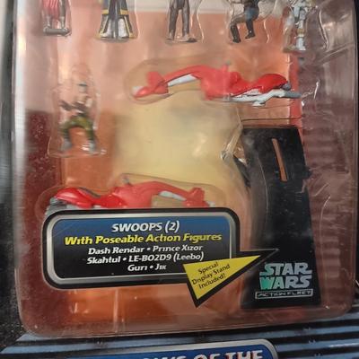 SEALED STAR WARS BATTLE PACKS #5 AND MICRO MACHINES