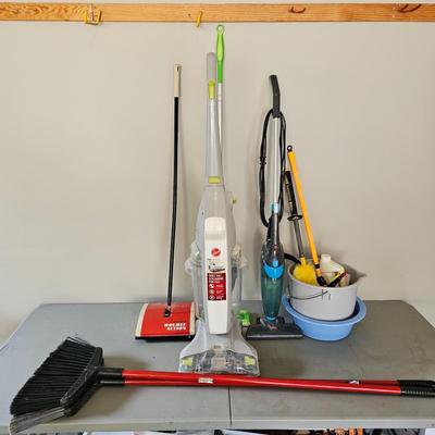 Hoover & Bissell Vacuum Cleaners & Assorted Cleaning Items (G-JS)