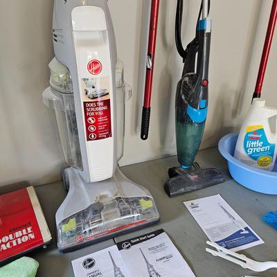 Hoover & Bissell Vacuum Cleaners & Assorted Cleaning Items (G-JS)