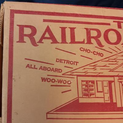 MARX TALKING RAILROAD STATION