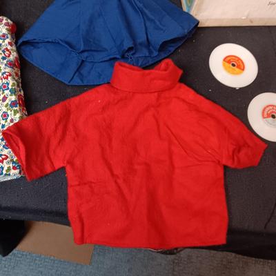 1961 TALKING CHARMIN CHATTY BY MATTEL WITH SEVERAL OUTFITS