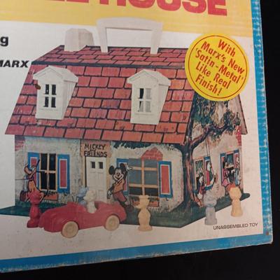 WALT DISNEY PRODUCTIONS CARRY-ALL DOLL HOUSE BY MARX