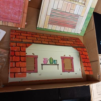 WALT DISNEY PRODUCTIONS CARRY-ALL DOLL HOUSE BY MARX