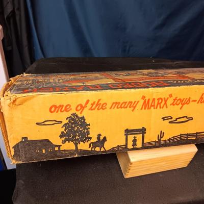 ROY ROGERS RODEO RANCH PLAY SET BY MARX