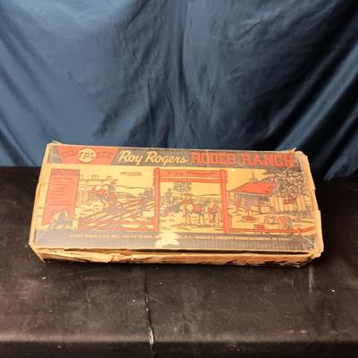 ROY ROGERS RODEO RANCH PLAY SET BY MARX