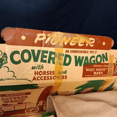 PIONEER COVEERED WAGON BY MARX